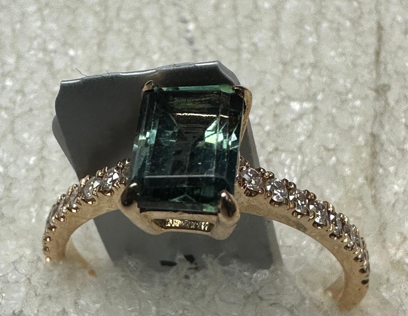 Spinel Gold - Pırlanta Erkek Yüzük