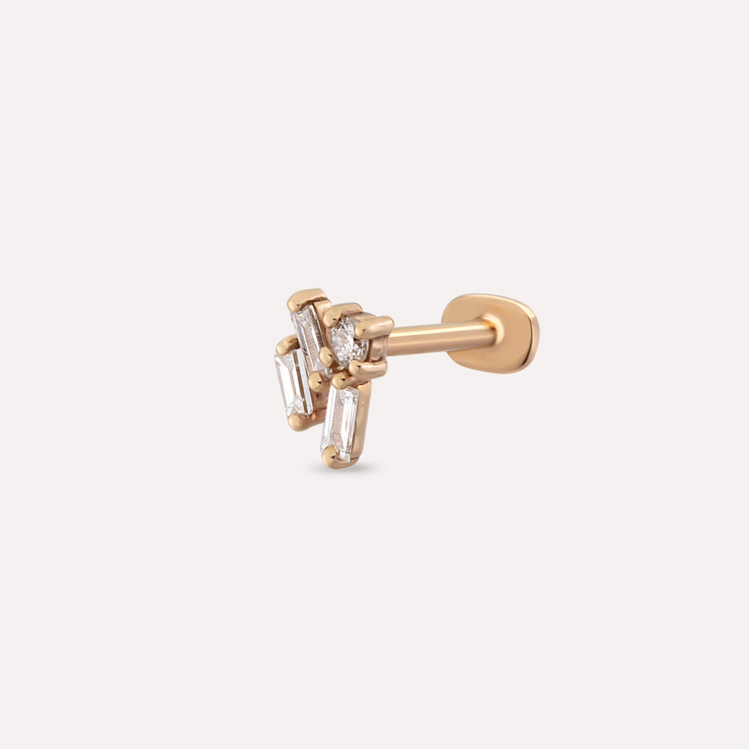 Minimal Pırlanta Piercing