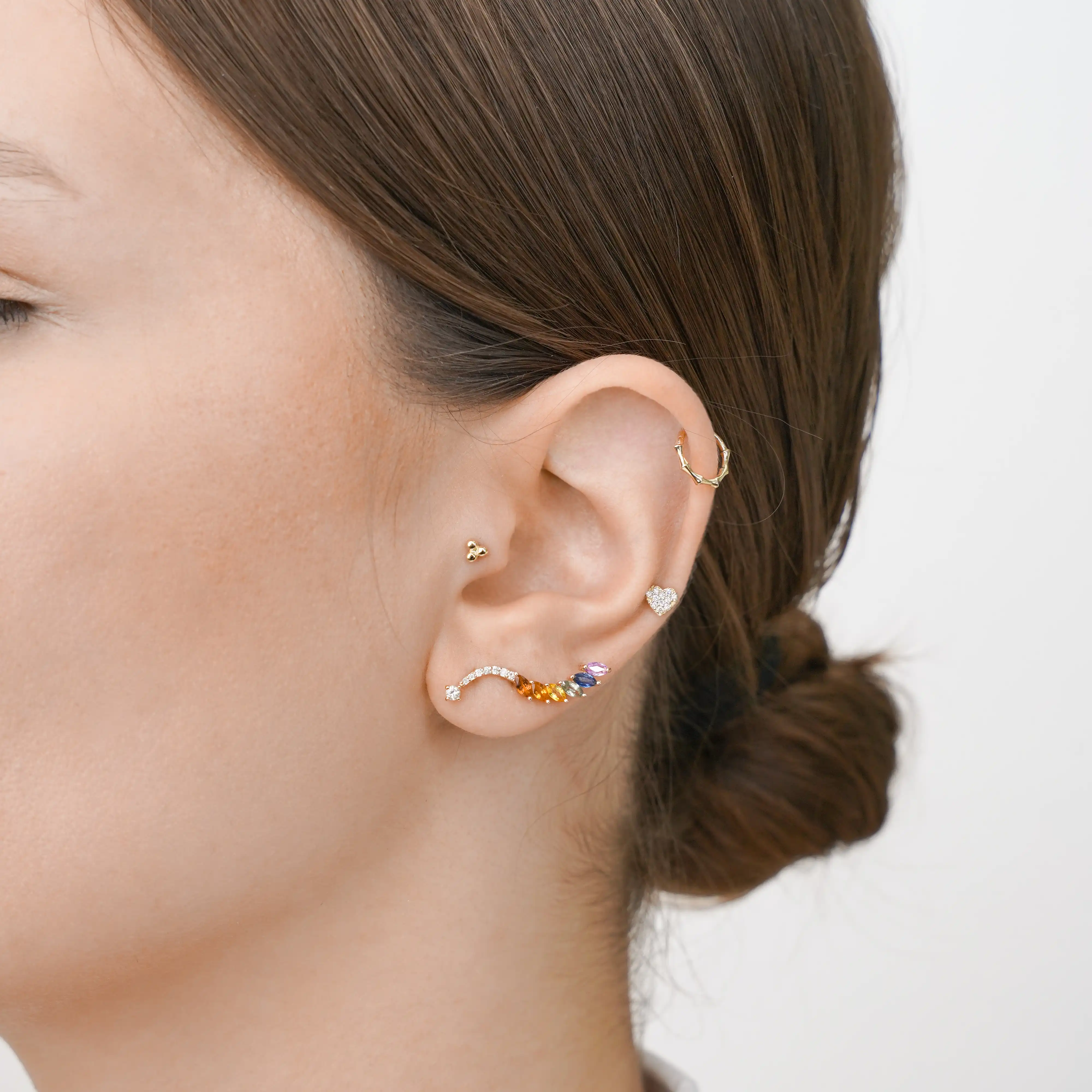 Halka Altın Piercing 0,36gr