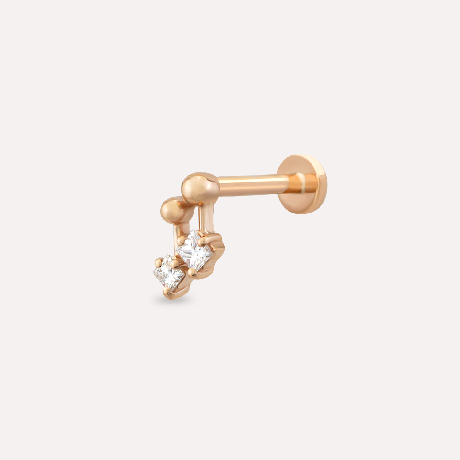 Minimal Pırlanta Piercing