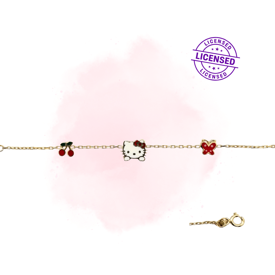 Lisanslı Hello Kitty Bileklik
