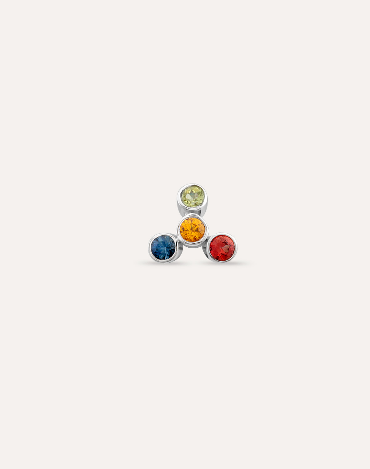 Renkli Piercing Küpe