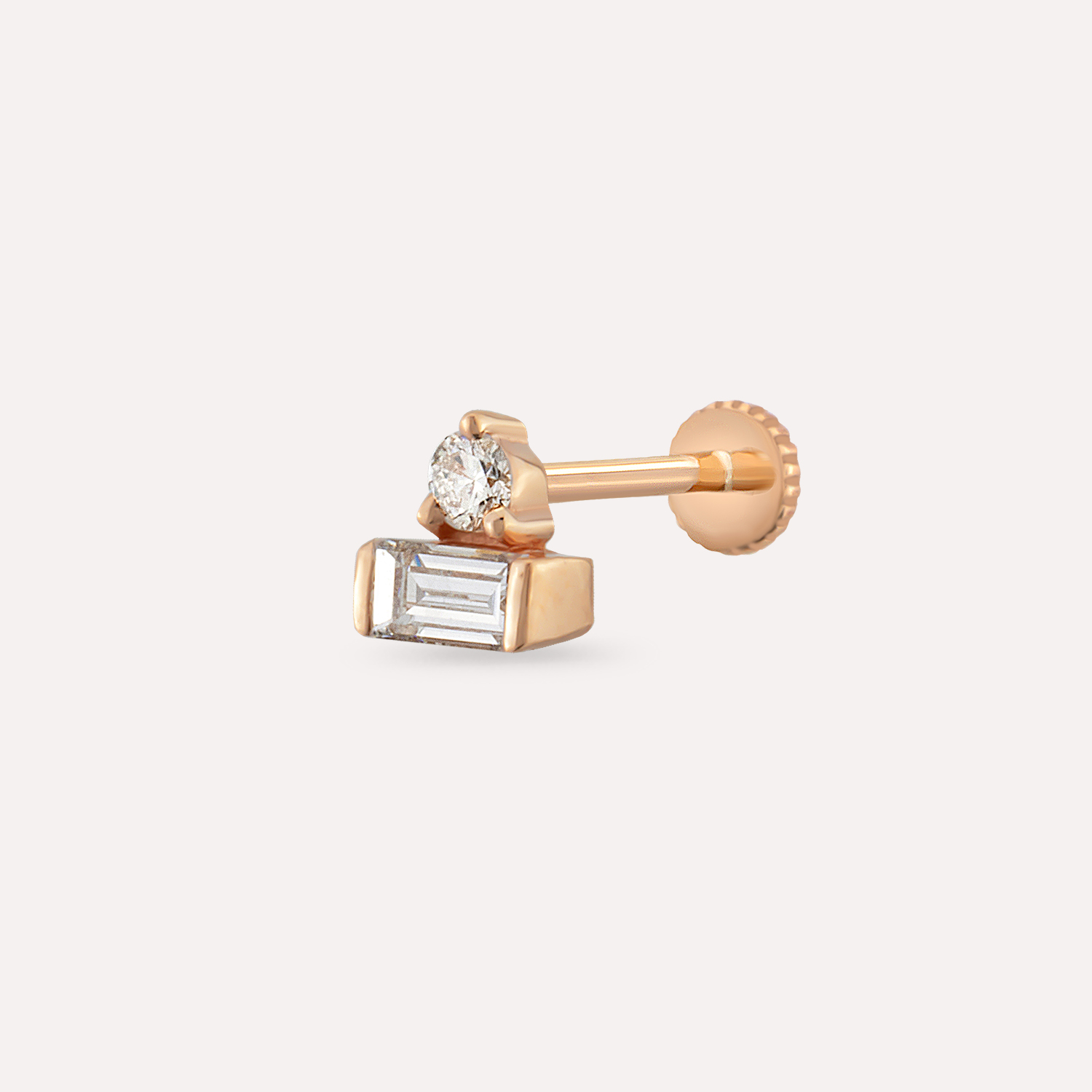 Minimal Pırlanta Piercing