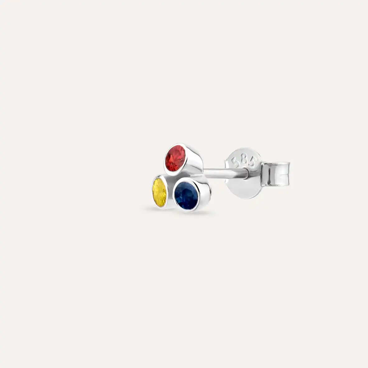 3 Renkli Piercing