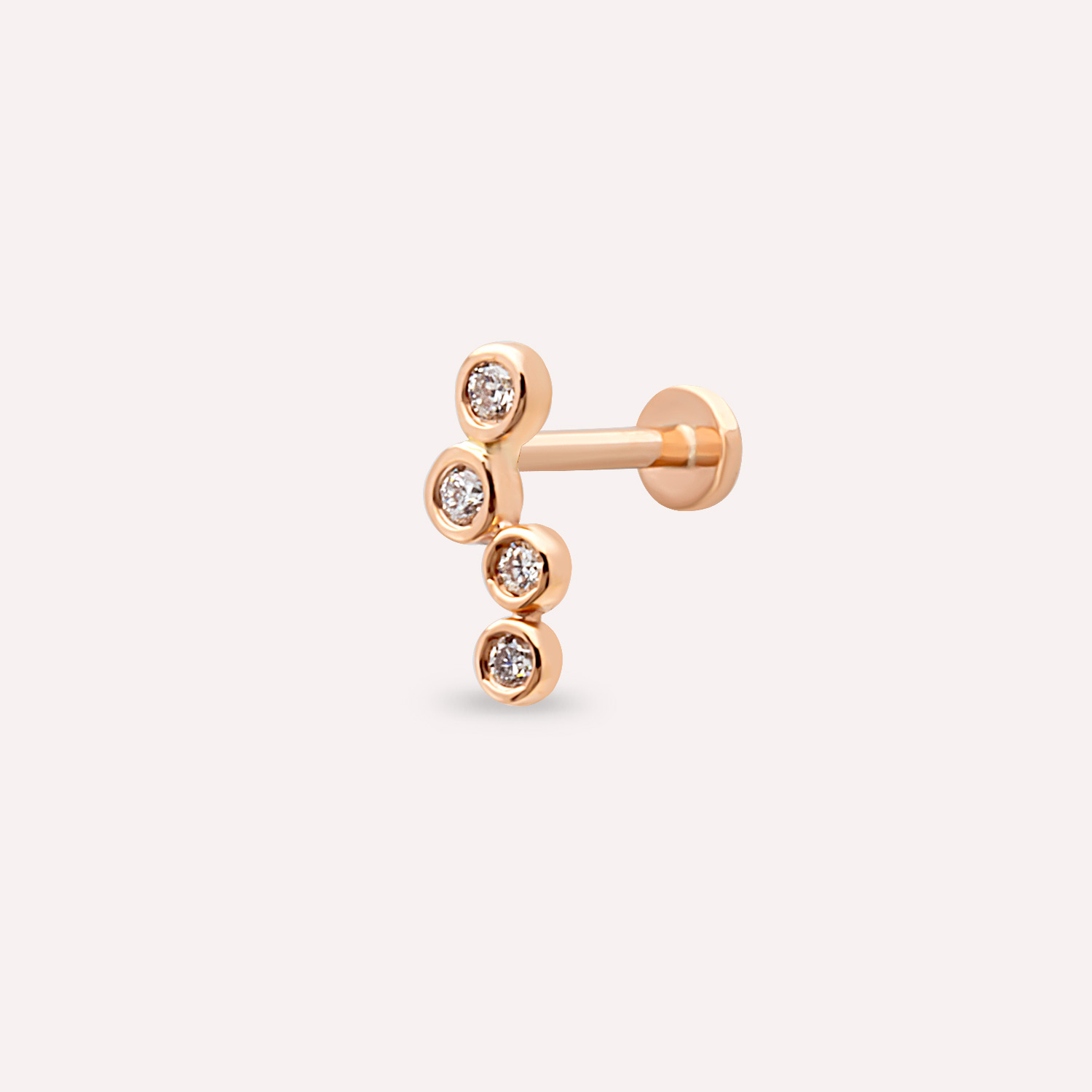 Minimal Pırlanta Piercing