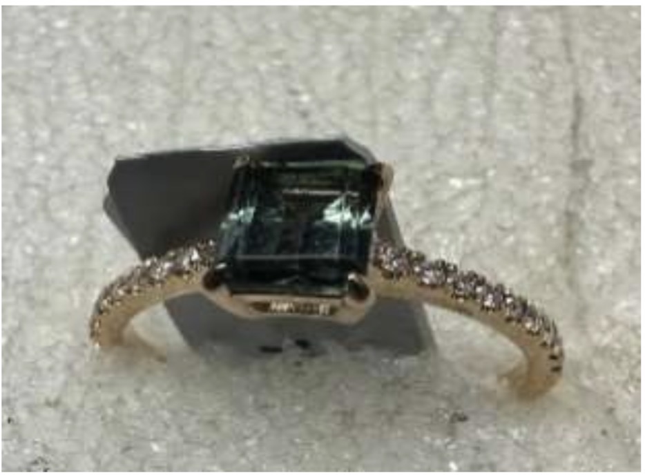 Spinel Gold - Pırlanta Erkek Yüzük