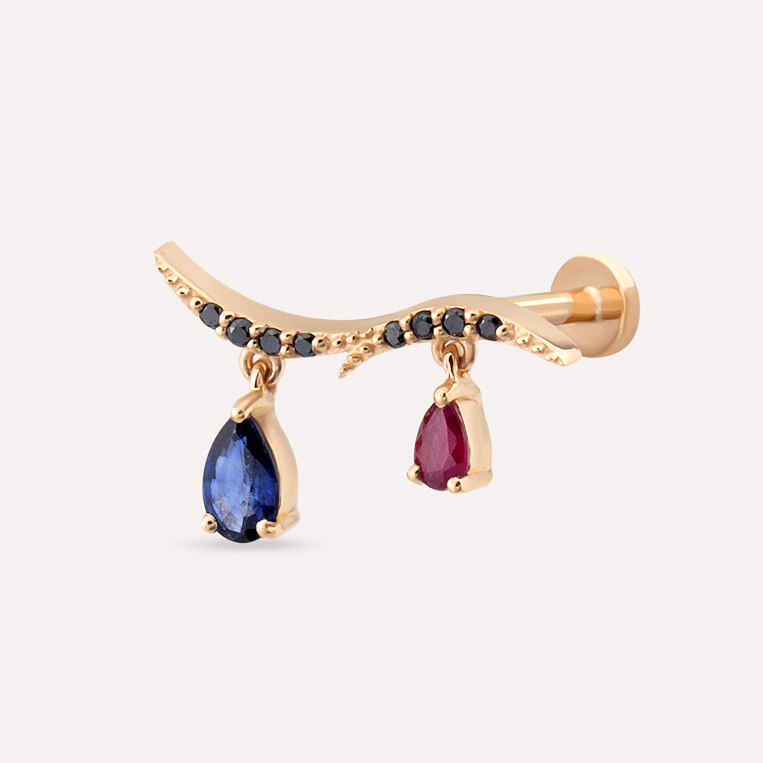 Safir ve Yakut Piercing