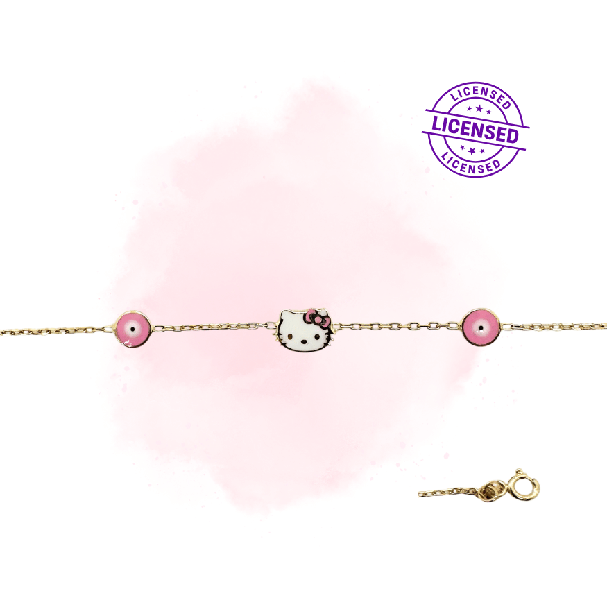 Lisanslı Hello Kitty Bileklik