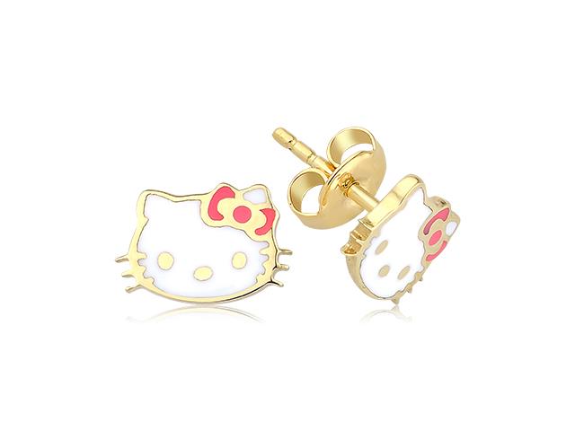 Lisanslı Hello Kitty Küpe