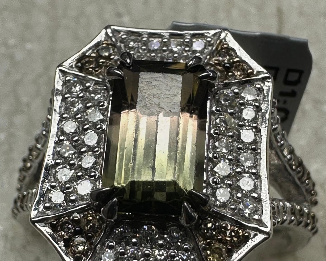 Spinel Brown Pırlanta Erkek Yüzük