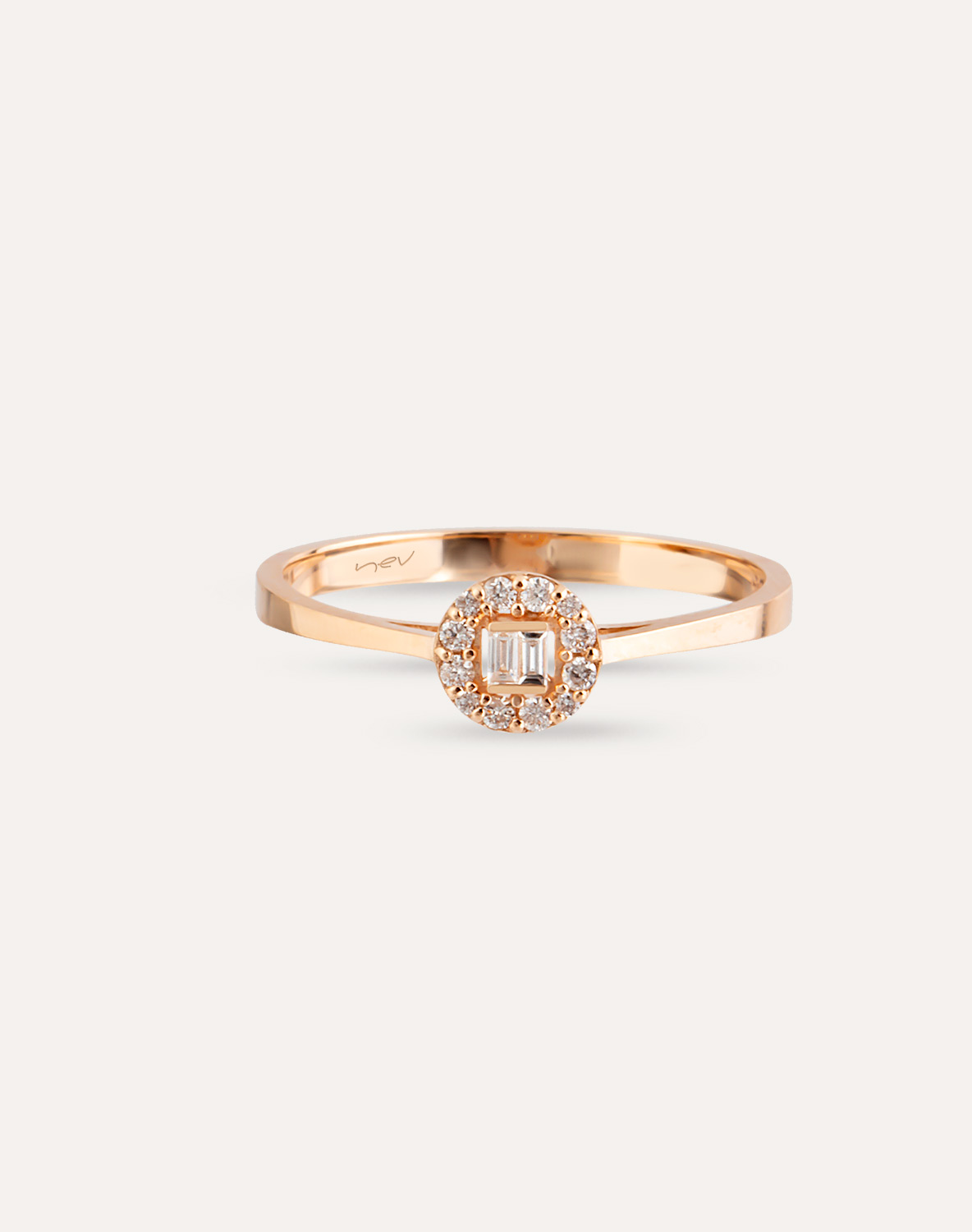 Minimal Gold Pırlanta  Yüzük