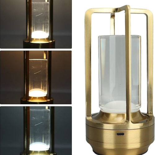 Cata Vegas Gold Şarjlı Masa Lambası CT-8439 