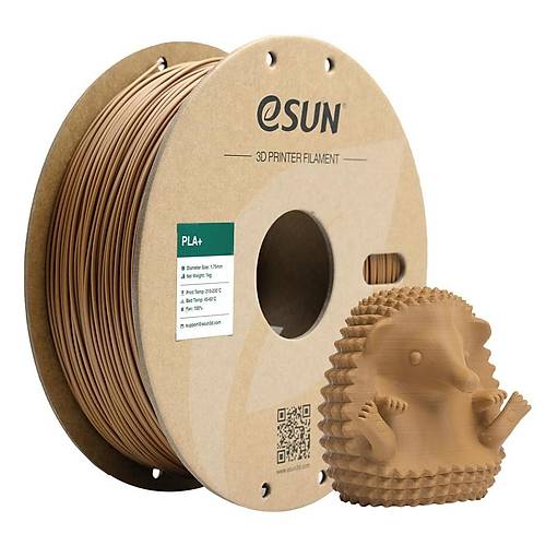 eSUN Açık Kahverengi Pla+ Filament 1.75mm 1 KG