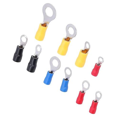 TRM TYU - 406 4.0-6.0mm² d2:4.3mm Kesit İzoleli Yuvarlak Kablo Ucu (75 Adet)