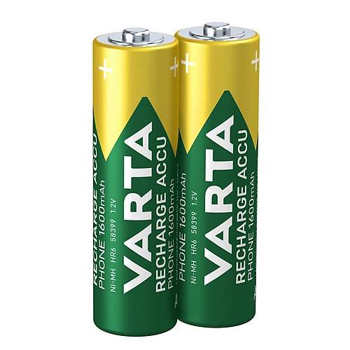 Varta 1600mAh AA Şarj Edilebilir Pil 2'li Paket