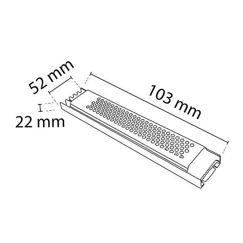 Noas YL25-0060 60W 5A Süper Slim Led Trafosu