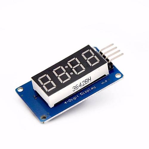 TM1637 Lcd Ekran Modülü 4 Dijit 7 Segment