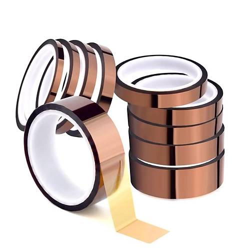 Kapton Bant 30mmx33m Yüksek Isıya Dayanıklı Yanmaz Bant