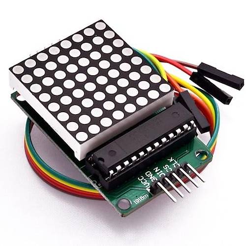 MAX7219 8x8 Dotmatrix Led Modül