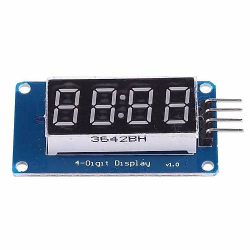 TM1637 Lcd Ekran Modülü 4 Dijit 7 Segment