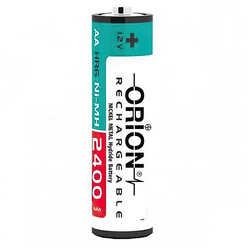 1.2V 2400mAh Ni-Mh AA Şarj Edilebilir Kalem Pil 2'Li Paket