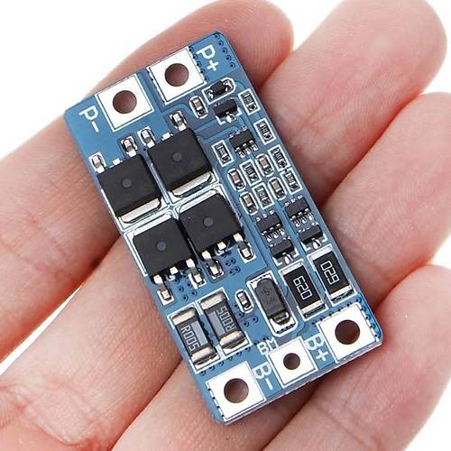 2S 10A BMS 7.4V 18650 Lityum Pil Koruma Devresi