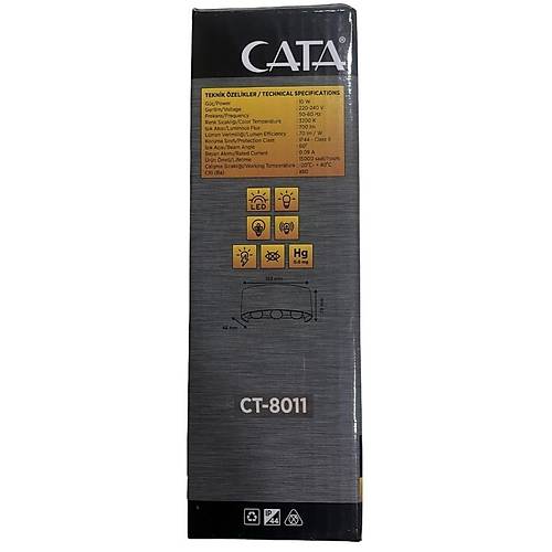 Cata CT-8011 10W Haiti Led Aplik