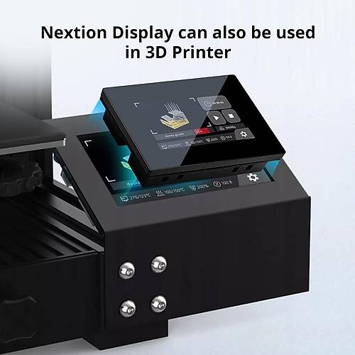 7.0 Inch Nextion Muhafaza Kasalı NX8048P070-011C-Y