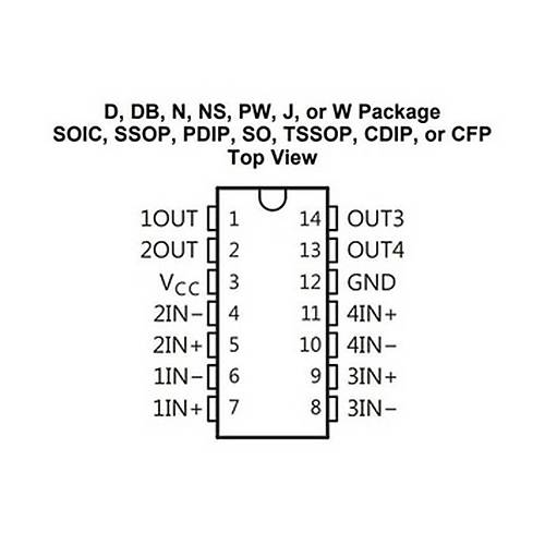 LM339 Smd Entegre So-14