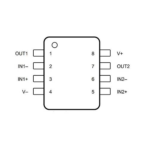 LM258DR Smd OpAmp Entegresi Soic-8