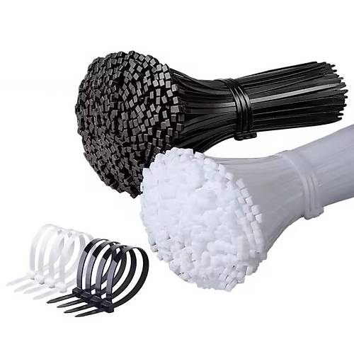 TCT-250 I 250x3.5 Ø65 Beyaz Standart Kablo Bağı (100 Adet)