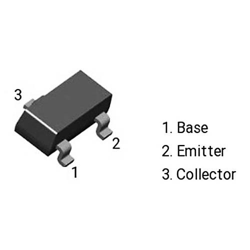 BC847 Transistör Npn Smd Sot-23