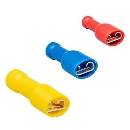 TPFD - 1488 0.5-1.5mm2 Tam İzoleli Dişi Faston Tip Kablo Ucu Kırmızı - 200 Adet
