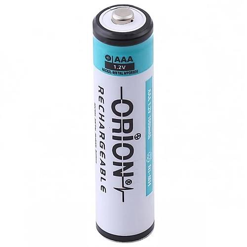 1.2V 1000mAh Ni-Mh AAA Şarj Edilebilir İnce Kalem Pil 2'Li Paket