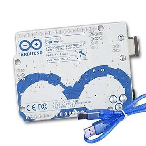 Arduino UNO R3 Klon (orijinal - Atmega328P DIP Chipset) - USBKabloHediyeli