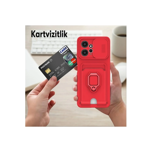Newface Xiaomi Redmi Note 12 4G Klf Zuma Kartvizitli Yzkl Silikon - Lila