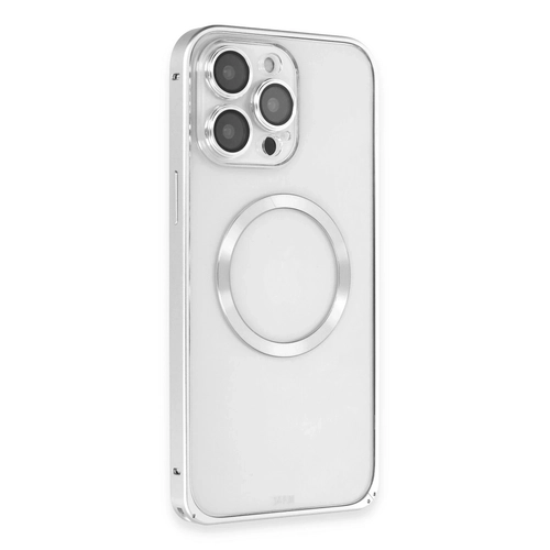 Joko iPhone 15 Pro Klf Metal Bumper Magneticsafe Kapak - Gm