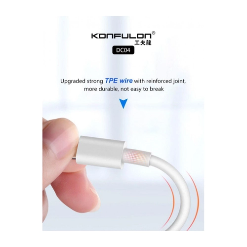 Konfulon DC04 Sper Hzl Micro USB Kablo 1M 2A