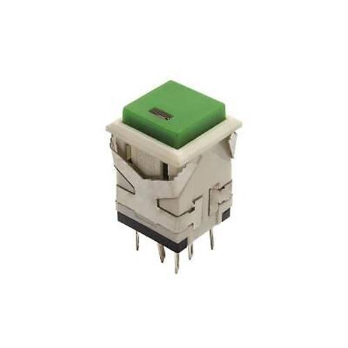 KD2-22 19mm Ikl Anahtarl Push Buton - Yeil