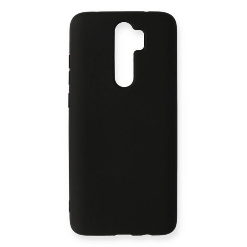 Newface Xiaomi Redmi Note 8 Pro Klf Nano ii Kadife Silikon - Siyah