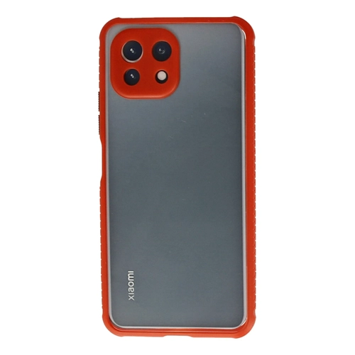 Newface Xiaomi M 11 Lite Klf Miami effaf Silikon - Krmz