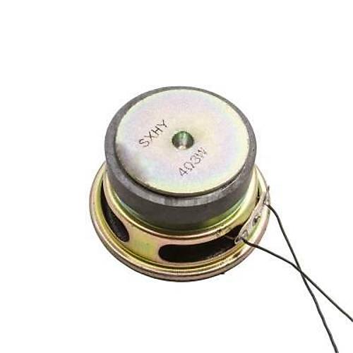 Hoparlr 4 Ohm 3W 52mm - Krmz