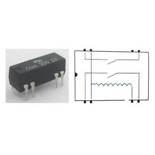 CMA 200 24 Reed Rle ift Kontak N/O 24VDC 0.5A