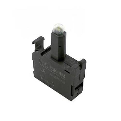 ISK-4M 220V Buton Ik Konta - Krmz