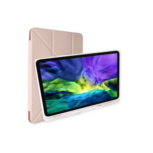 Newface Samsung Galaxy T870 Tab S7 11 Klf Kalemlikli Mars Tablet Klf - Rose Gold