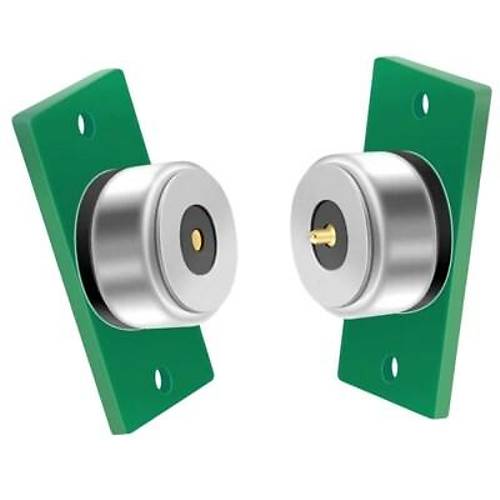 LK-2PIN-R1052-PCB2011 2-Pin 10mm Pogo Pin Manyetik Konnektr Takm - PCB'li