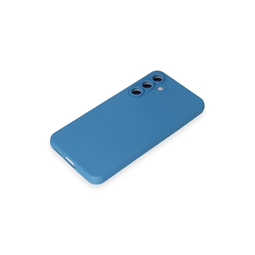 Newface Samsung Galaxy S24 Plus Klf Nano ii Kadife Silikon - Mavi