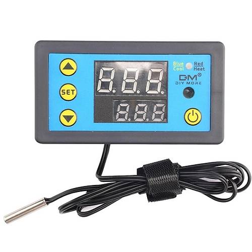 W3231 ZFX-W1608 DC12V Uzaktan Kumandal Dijital Termostat