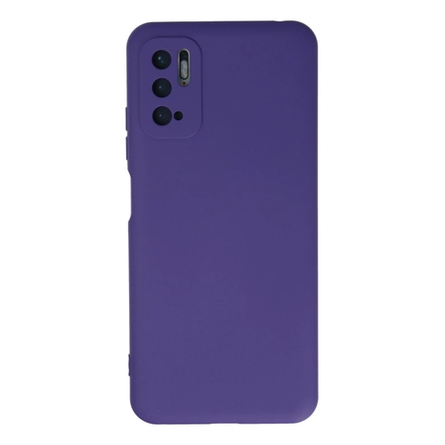 Newface Xiaomi Redmi Note 10 5G Klf Nano ii Kadife Silikon - Mor
