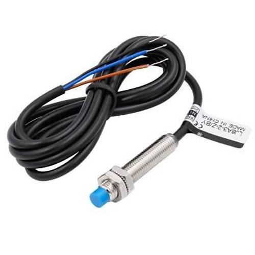 LJ8A3-2-Z/BY 6-36V 2mm PNP NO Endktif Mesafe Sensr